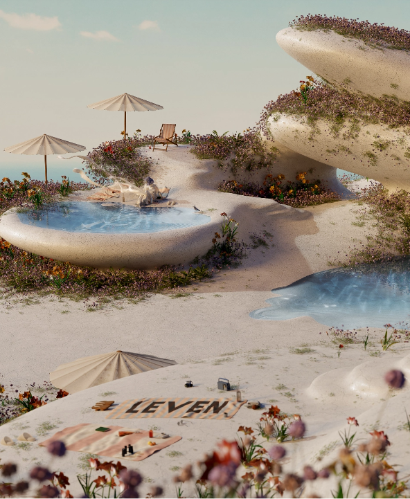 LEVENVERSE — Fashion Road, Decentraland